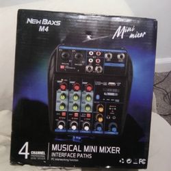 New BAXS M4 Mini Mixer