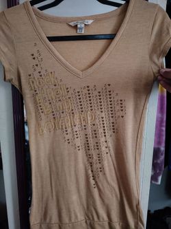 Brown Aeropostale shirt