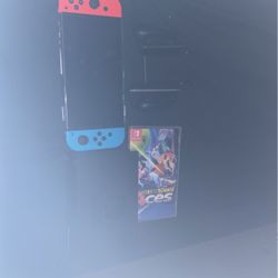 Nintendo Switch With 3 Games 