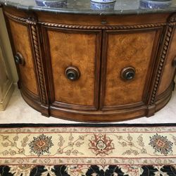 China hutch serving table
