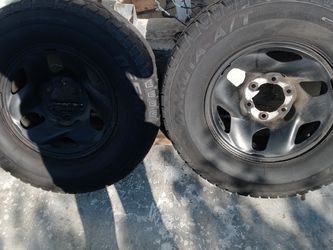 DAKOTA. P265/70R16.  Tires Both For $20