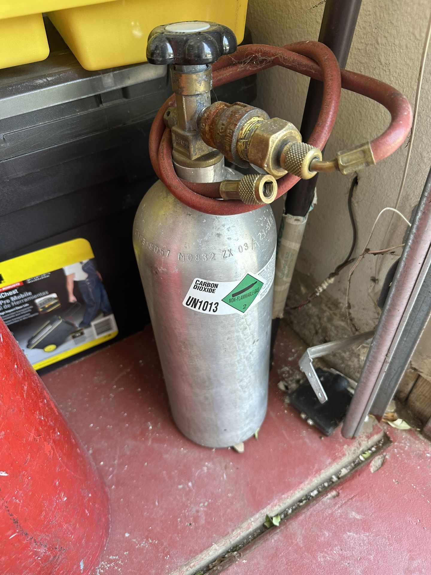 Two CO2 Tanks