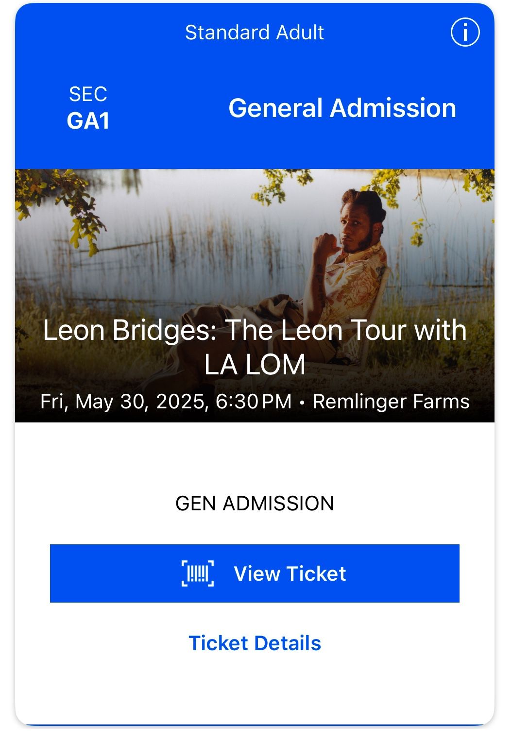 Leon Bridges Tickets