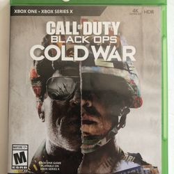 XBOX ONE - Call of Duty Black Ops Cold War