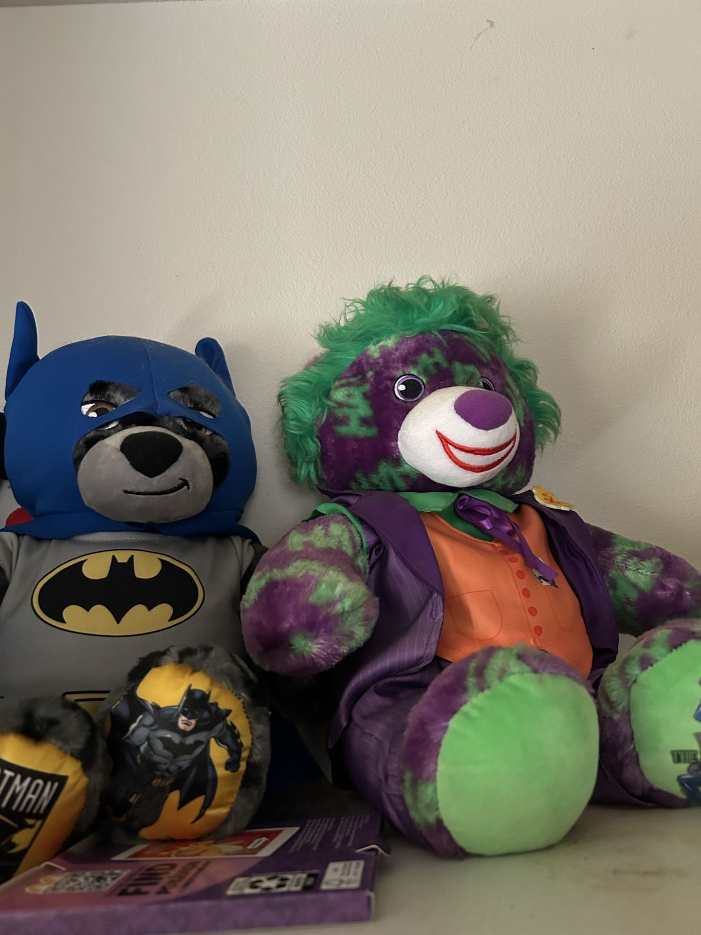 Batman And Joker 80th Anniversary Limited Edition Build A Bear