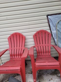 🪑🏕️2 Outdoor lawn Chairs  ,,,
🏕️🪑