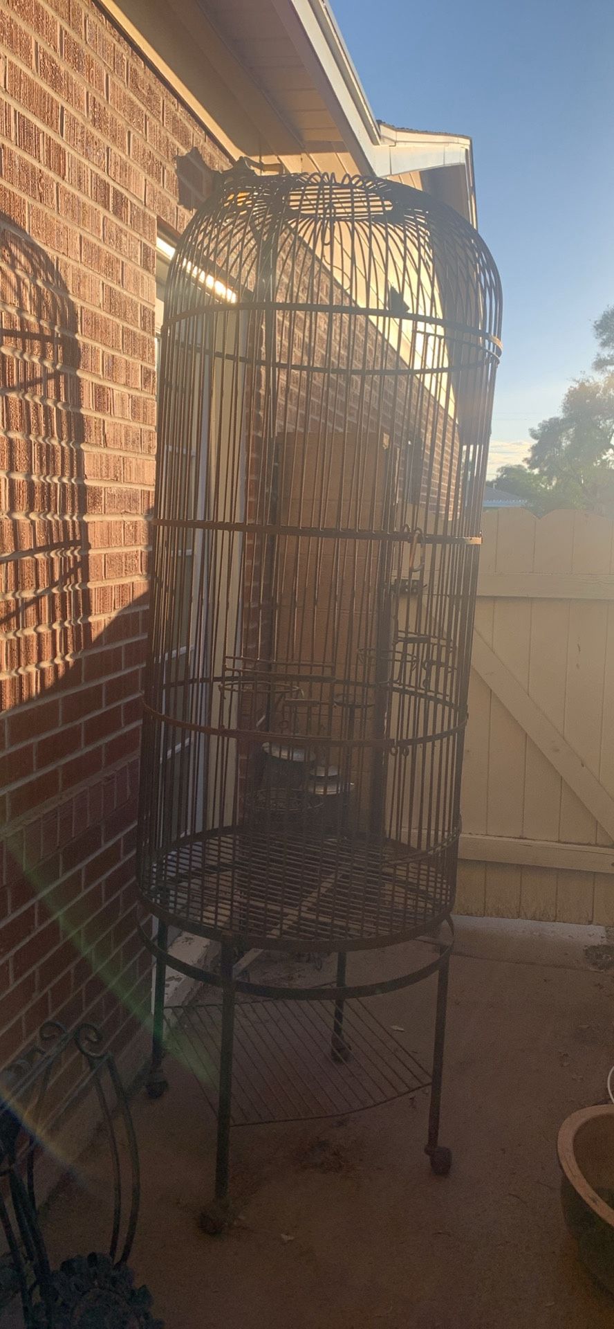 Large Bird Cage. Perfect For Parrots