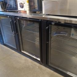 3 Door Undecounter Commercial Refrigerator 