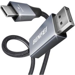 USB C to HDMI DisplayPort Adapter, BENFEI 3 Foot 