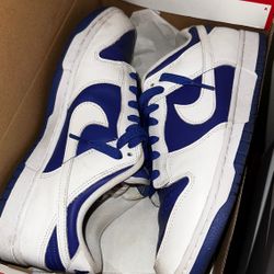 Nike Dunks Low Racer Blue Size 9