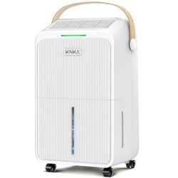KNKA Pro Dehumidifier for Home, Basements, 10 Pints(DOE) Dehumidifier with Drain Hose, Max 2,000 Sq.ft., 0.8 Gal Water Tank, Smart Humidity C 