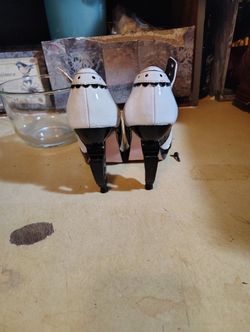 Selling Black White Women's Shoes Size 7 