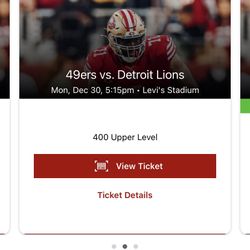 LIONS VS 49ERS