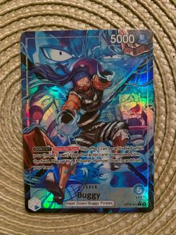 One piece Tcg op16 Buggy Alt art leader