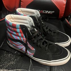 Vans high tops multi colored men’s size 10