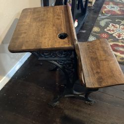 Antique School Desk