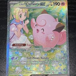 Lillie's Clefairy ex 184/159 Sv09: Journey Together Holo