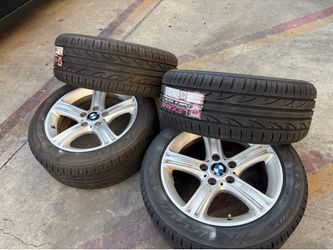 BMW 5 series rims and new tires