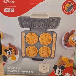 Disney waffle maker NEW in the box still