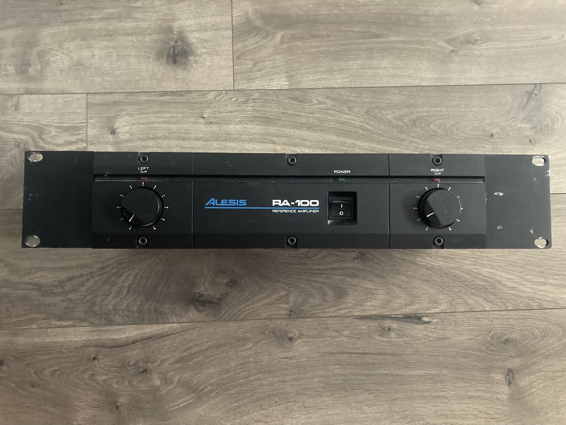 Alesis RA-100 Reference Amplifier 100W/4-Ohm 75W/8-Ohm W Power Cord & Cables