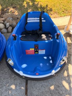 Bumper cars with chargers toddlers