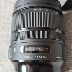 LIKE NEW - SIGMA Art 24-70mm F/2.8 DG DN Nikon