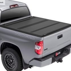 Toyota Tundra 2018 Truck Bed Trunck Folding Black Hard Cover Car Back Flip Replacement Part
