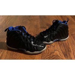 Nike Little Posite One Space Jam Black Hyper Royal 11C