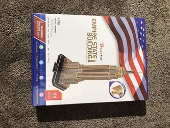 3D puzzle — Empire State Building— 66 pieces