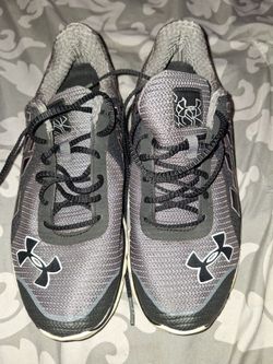 Women's UNDER AMOUR Black/Gray Running Shoes Size 8 $25