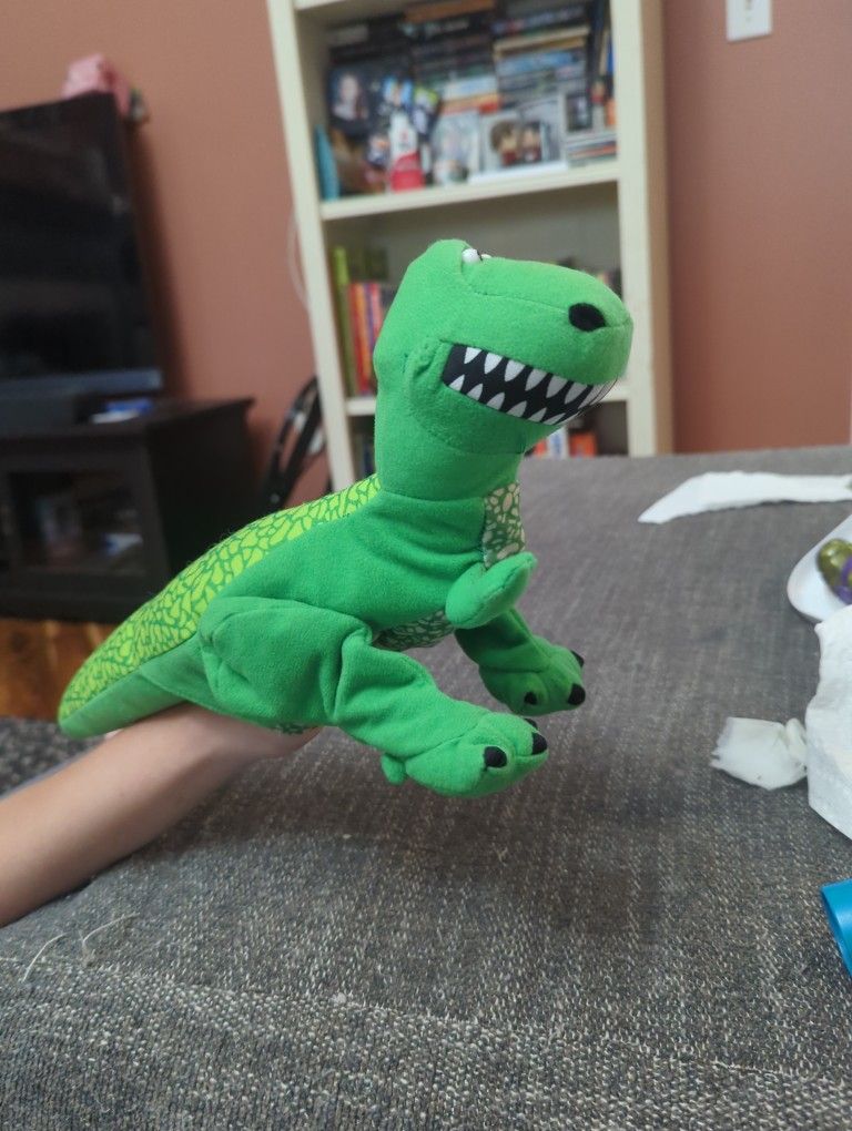 Rex Puppet Toy Story Burger King Toy