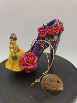 Braford Exchange : Disney Once Upon A Slipper Belle Belive In The Magic Of Love