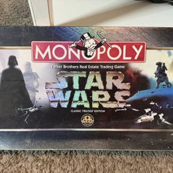 STAR WARS MONOPOLY Classic Trilogy Edition - 1997