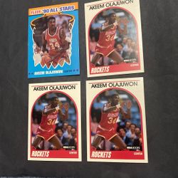 Akeem Olajuwon Card Lot