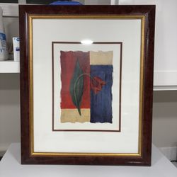 Tulip Abstract VIII Framed 