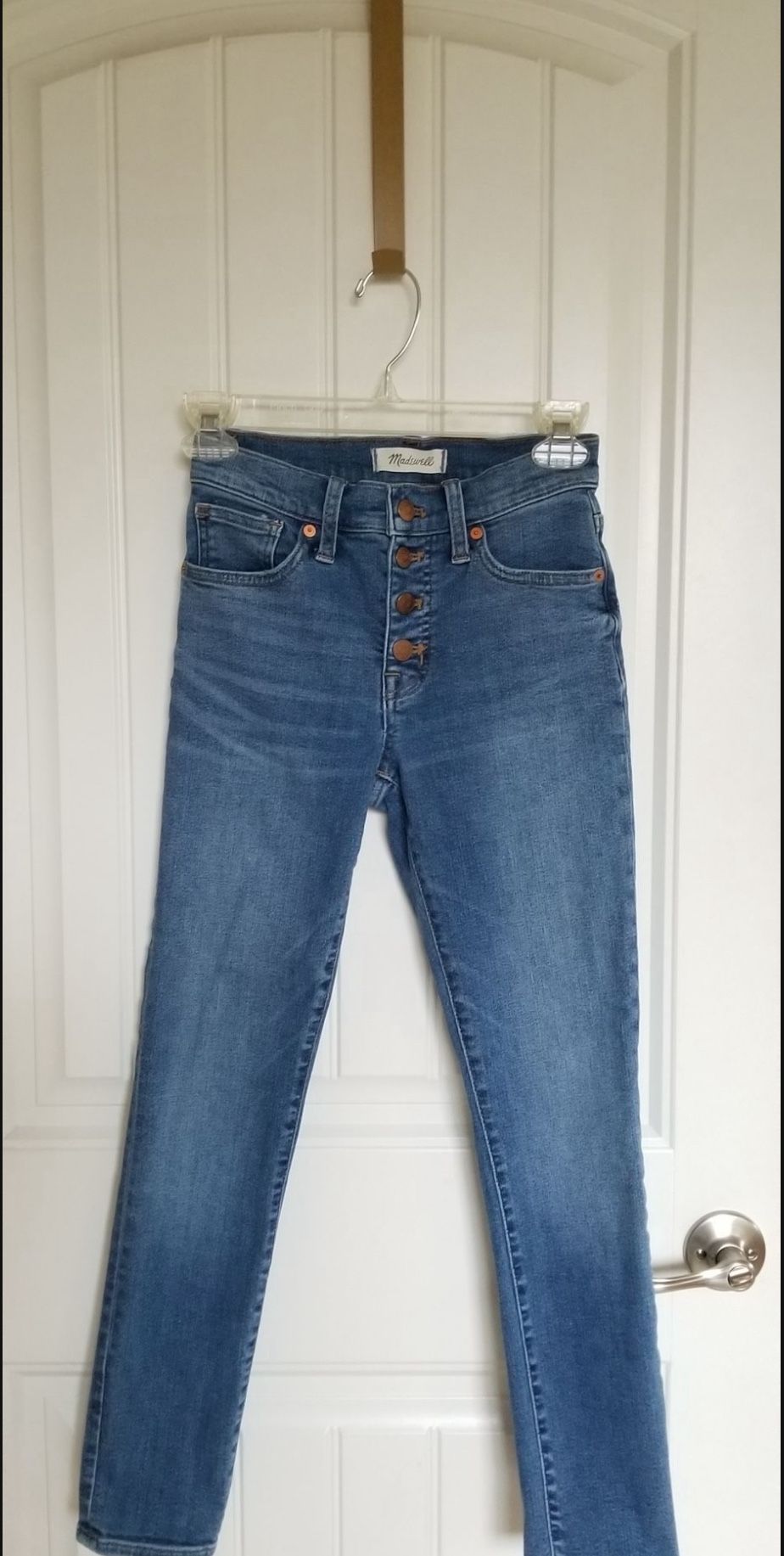 Madewell 9" mid Rise Skinny Jean Sz 23 Like new!