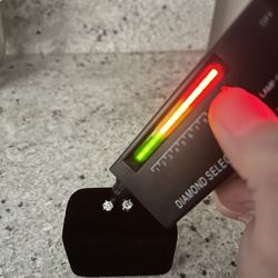 💎 VVS1 Moissanite Stud Earrings – 5.0mm 💎