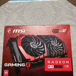MSI RTX 480 4gb Graphic / Video Card