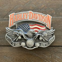 Harley Davidson Vintage Belt Buckle