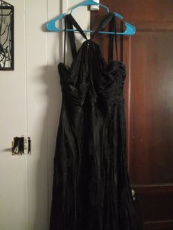 Size 14 Anne Klein Little Black Semi Formal Dress