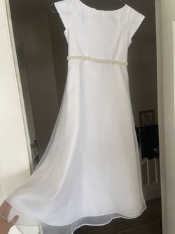 Girls White Dress