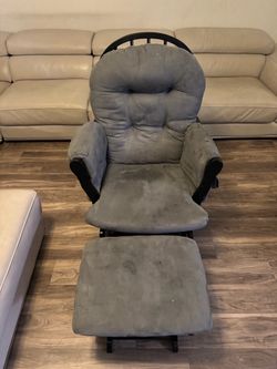 Wooden rocking chair