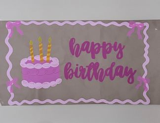 Hand painted banners
