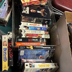 300+ VHS Videos Movies