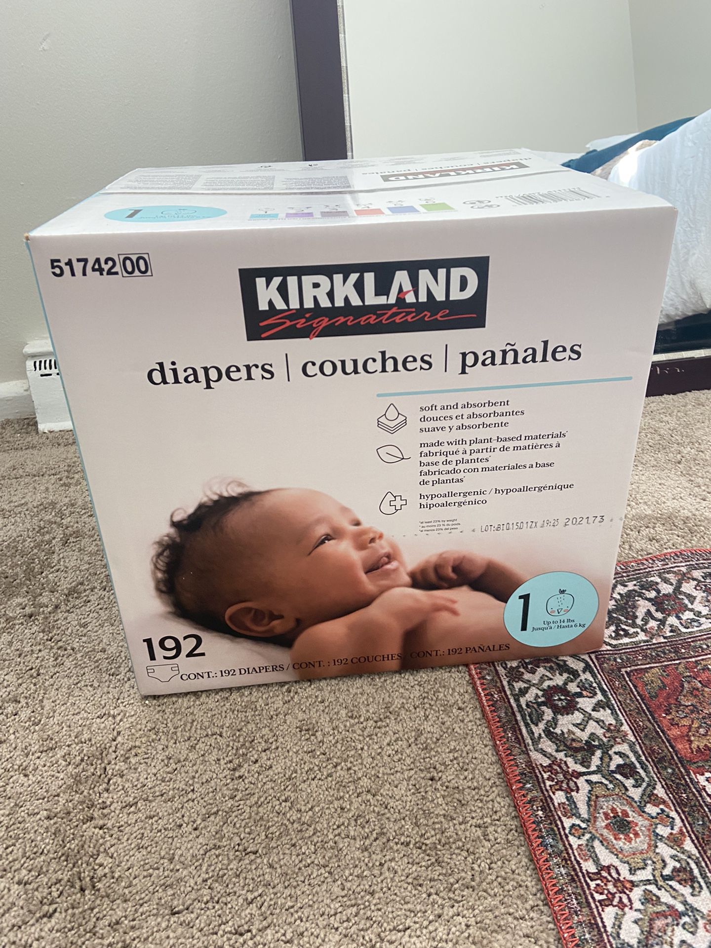 Baby Diapers - Size 1
