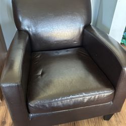 Jappling Faux Leather Armchairs