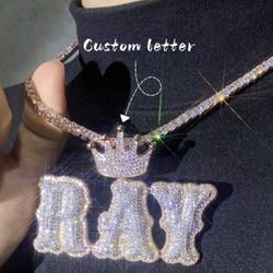 Custom Name Chain (gold Or Silver)