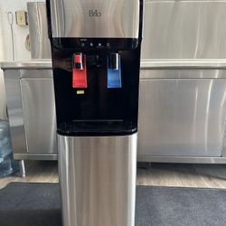 Brio Self Clean Water Dispenser Hot & Cold Bottom Load Free One 5gallon With Water