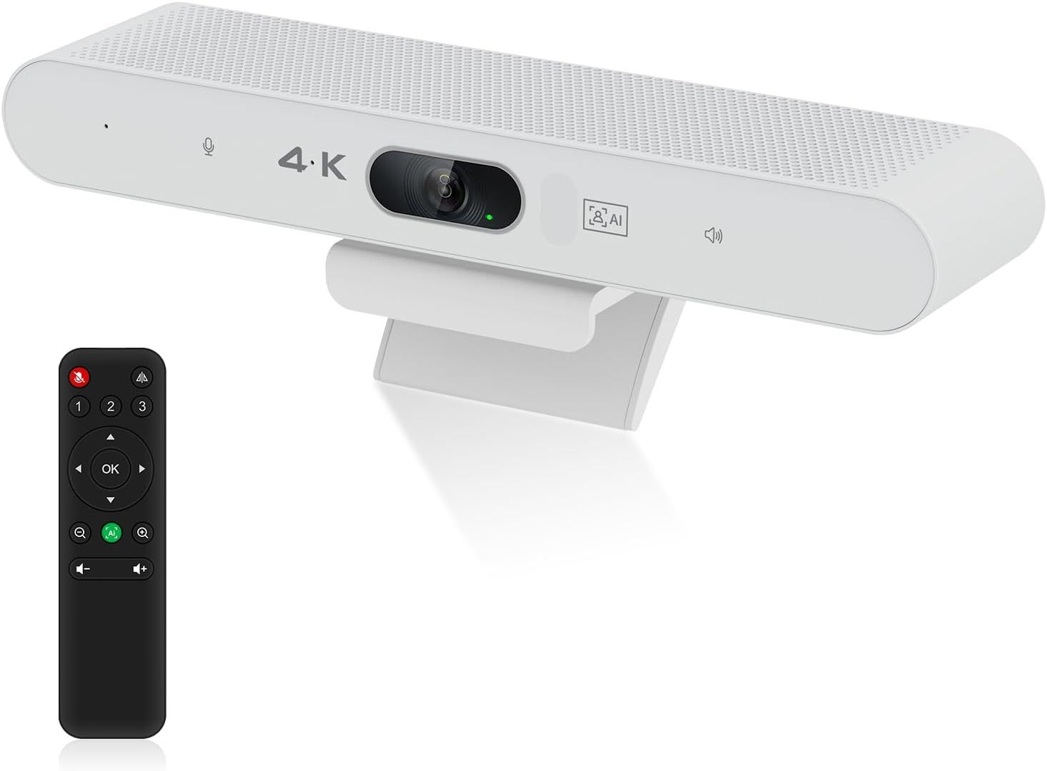 New | RayBit 4K Video Conference Camera with Remote & AI Tracking|Amazon Retail $169.99