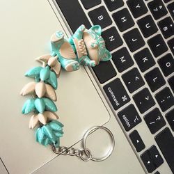Cute Animal Keychain – Flexible Articulated Toy | Unique Gift